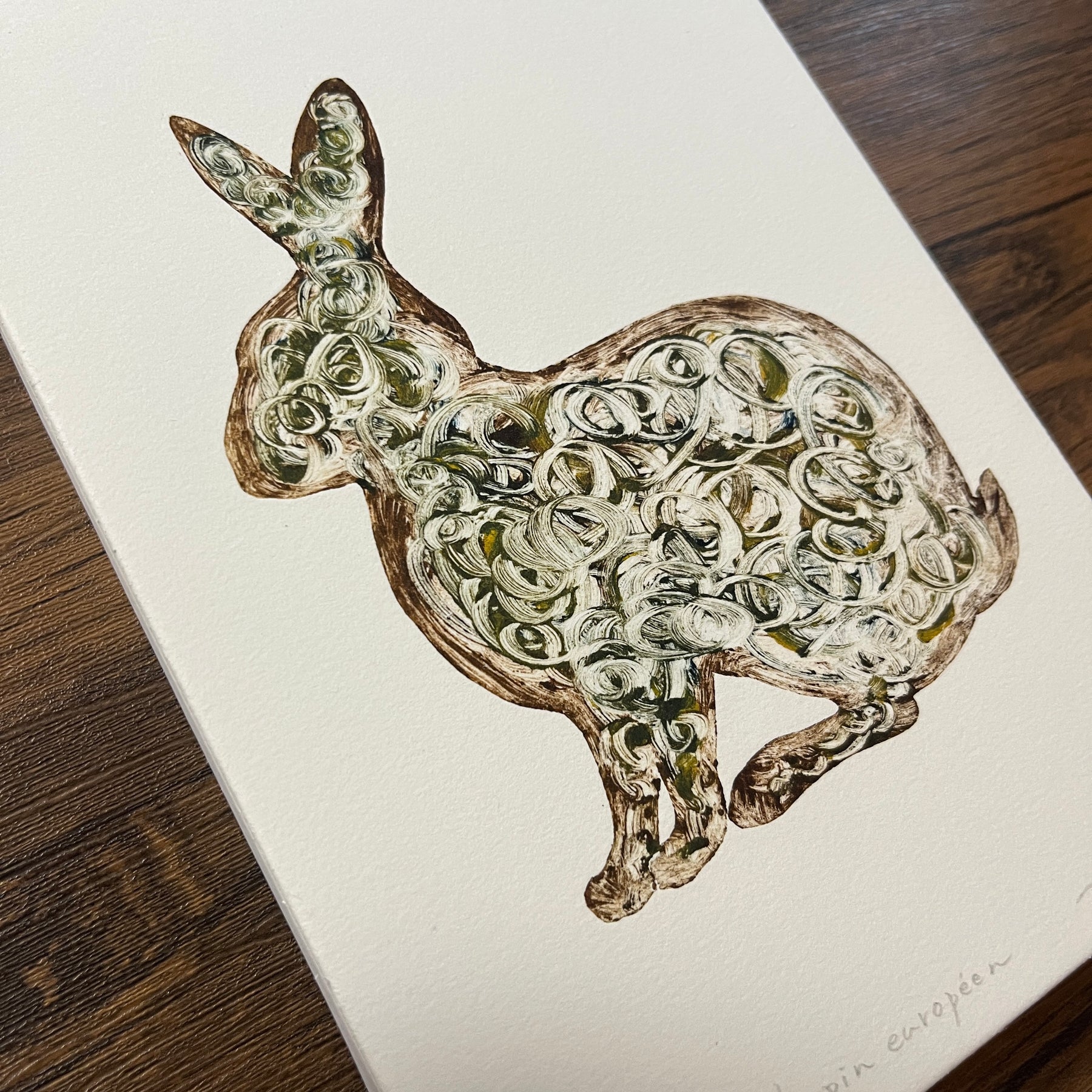 Lapin européen(穴うさぎ)